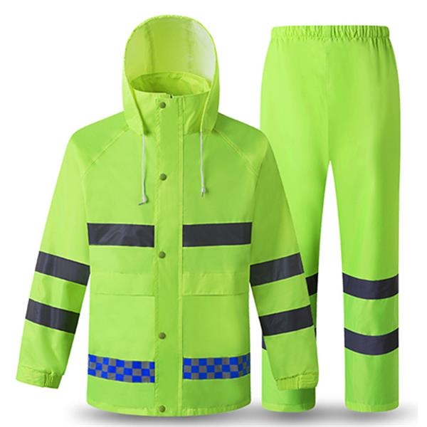Reflective Raincoat Safety Rainsuit Set