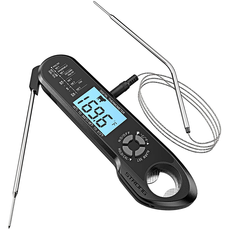 Meat Thermometer 2 in 1  Digital Food Thermometer