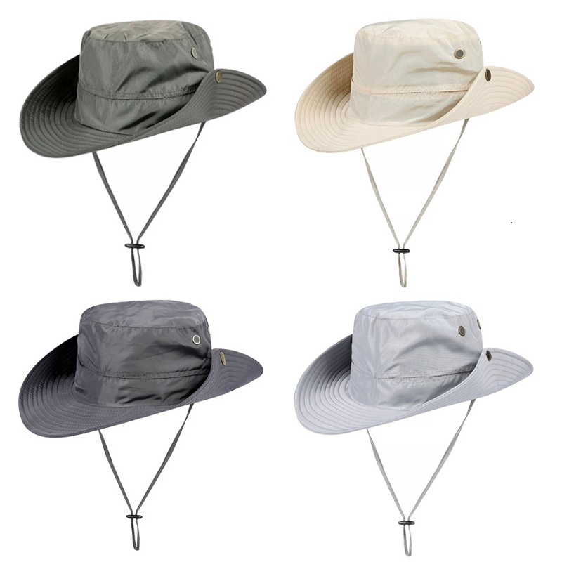 Outdoor Bucket Sun Hat W/ Wide Brim